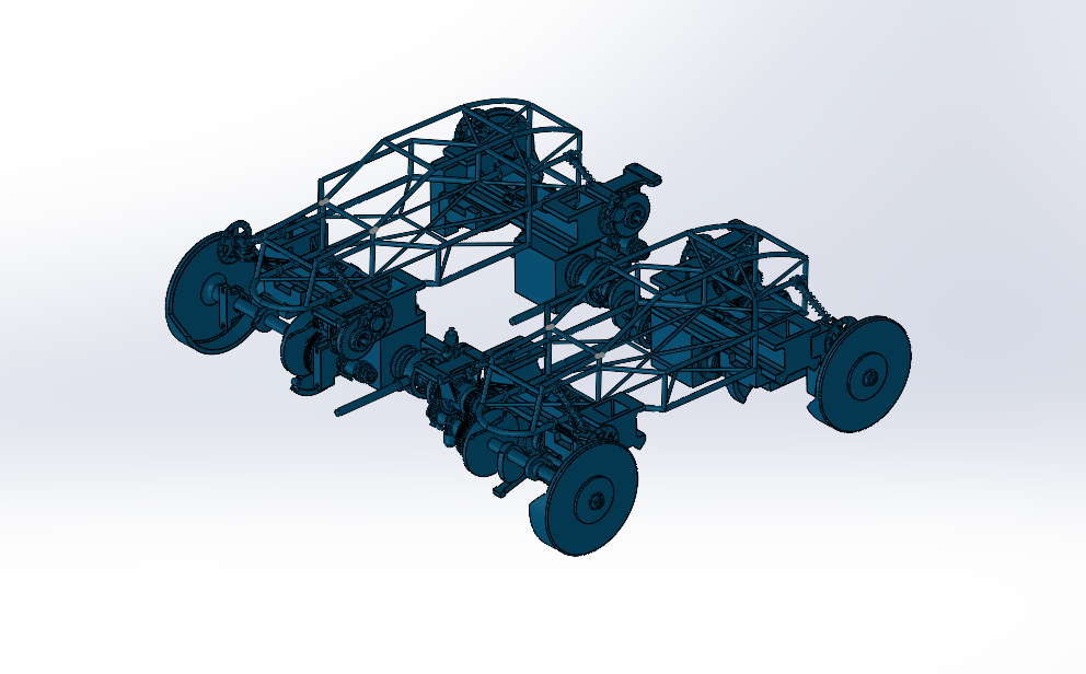 超级八轮改装车